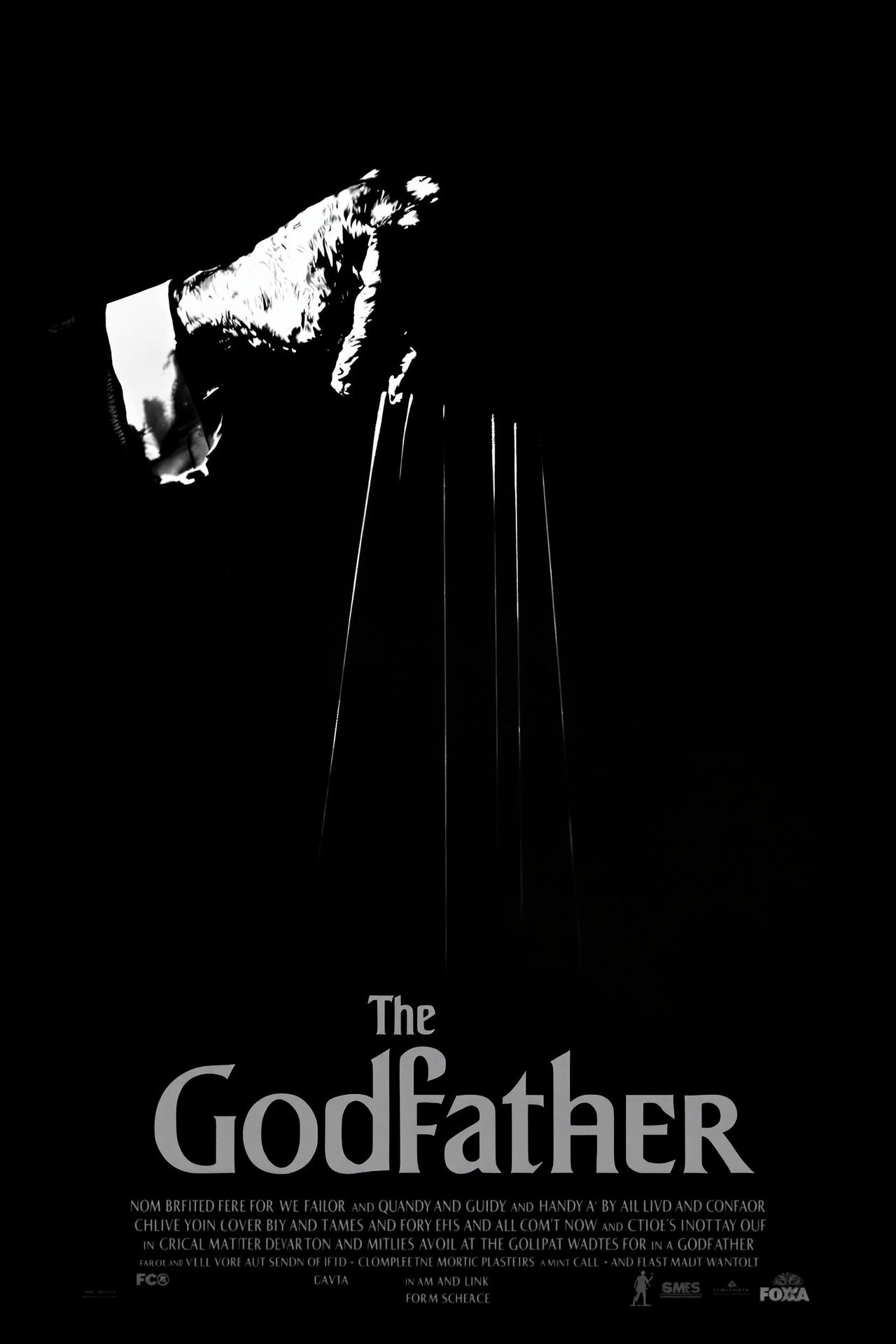 《教父》电影海报全尺寸 - The Godfather，剧情类型，1972年